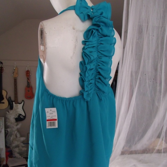 NWT Dizzy Love Turquoise Top - X Small - Picture 2 of 6